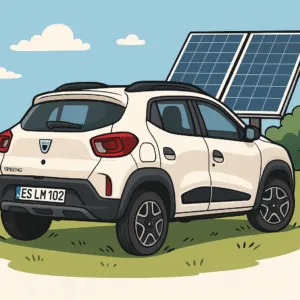 Se poate monta panou solar pentru încărcarea Dacia Spring?