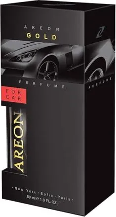 Areon Luxury Parfum Masina Odorizant Auto (Gold 50 ml)