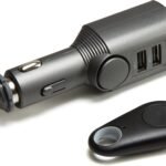 Alarma auto TX-100 cu functie de incarcare, alarma auto TX-100, gri