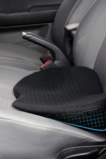 Pernă de scaun auto, pernă de scaun ergonomică pentru mașină, pernă de scaun auto din spumă cu memorie, pernă de pană pentru scaunul de mașină, esențiale pentru călătorii rutiere pentru șoferi
