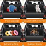 AYBEN Pătură de protecție pentru portbagaj auto cu protecție pentru bara de protecție, pentru Dacia Duster 2017-2022 2023 2024, impermeabilă și rezistentă la zgârieturi