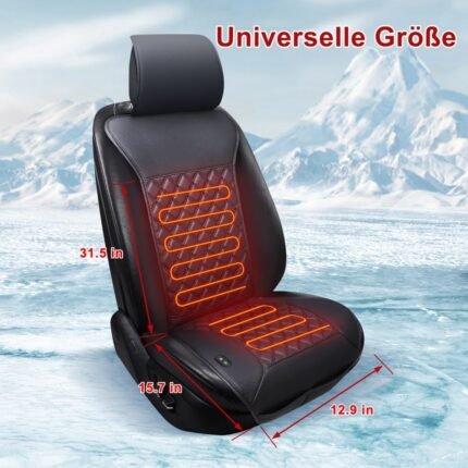 Husă de pernă de șezut LUSRAIT pentru spate complet iarna