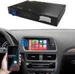 Road Top CarPlay Wireless și Android Auto pentru Audi A4 A5 S4 S5 RS4 RS5 Q5 2009-2015 cu sistem MMI 3G – Kit Retrofit CarPlay cu Decoder, Suport Mirrorlink, Cameră