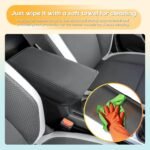 Husă cotiera centrală LFOTPP, compatibilă cu Dacia Duster 3 2024 2025, Dacia Duster III din 2024+, huse cotiere, pernă din piele PU, cotiere, capac de protecție consolă centrală
