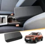 Husă cotiera centrală LFOTPP, compatibilă cu Dacia Duster 3 2024 2025, Dacia Duster III din 2024+, huse cotiere, pernă din piele PU, cotiere, capac de protecție consolă centrală