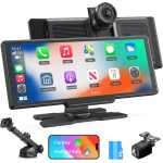 Navigator Auto - ecran 9.26” CarPlay & Android Auto, Cameră 4K, Bluetooth, GPS iPhone, FM & Mirror Link