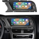 Road Top Radio Auto 8.9 Inch cu Apple CarPlay Wireless pentru Audi A4 2009–2015 cu 3G MMI, Ecran Multimedia Tactil, Suport Android Auto Wireless, Navigație, MirrorLink