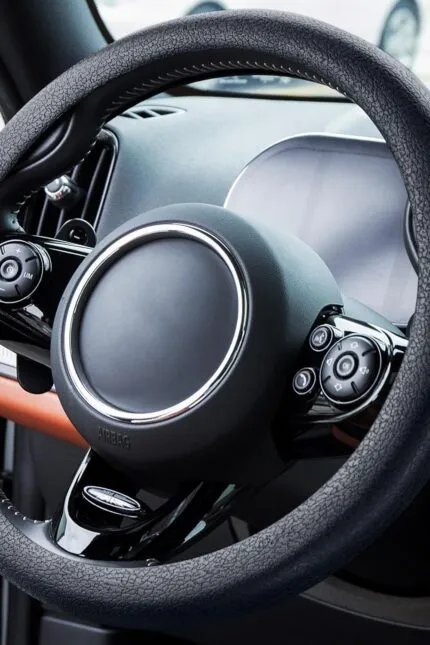 Husă volan din silicon Spurtar pentru bărbați și femei, accesorii auto, huse decorative pentru volan, husă volan din piele închisă, husă volan subțire, protecție volan interior, accesorii auto