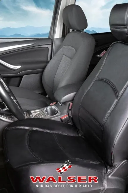 Husă auto Walser din piele Ranger, neagră