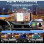 Ecran auto Android Carplay de 9 inch cu ecran tactil, ecran Carplay wireless, ecran auto Android cu AUX/FM, navigație GPS, Siri, Mirror Link, Bluetooth pentru toate vehiculele