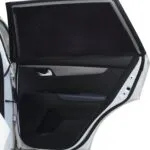 Trusiel Protecție solară auto cu protecție UV certificată pentru copii, bebeluși, adulți, animale de companie, plasă universală pentru parasolar auto, jaluzele de protecție solară pentru geamurile auto, pentru luneta spate, pentru autoturisme (L)