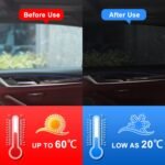 Trusiel Protecție solară auto cu protecție UV certificată pentru copii, bebeluși, adulți, animale de companie, plasă universală pentru parasolar auto, jaluzele de protecție solară pentru geamurile auto, pentru luneta spate, pentru autoturisme (L)