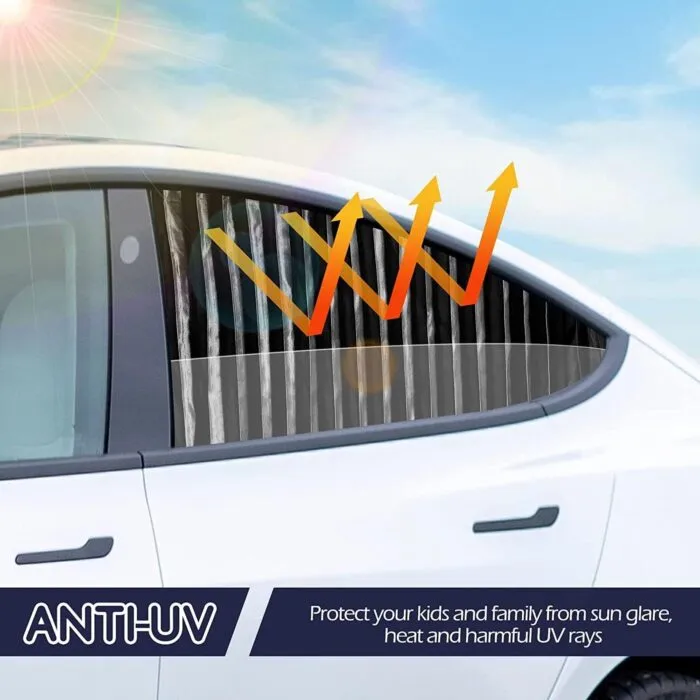 Protecție solară auto Zatooto, perdea magnetică, pentru protecție UV, protecție termică