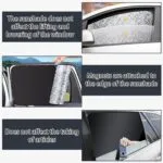 Protecție solară pentru geamul mașinii pentru bebeluși Zatooto, magnetică, potrivire universală, mai mulți magneți