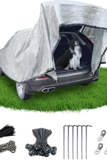 Copertina auto groasa – Umbrar si prelata de soare pentru masina, protectie completa