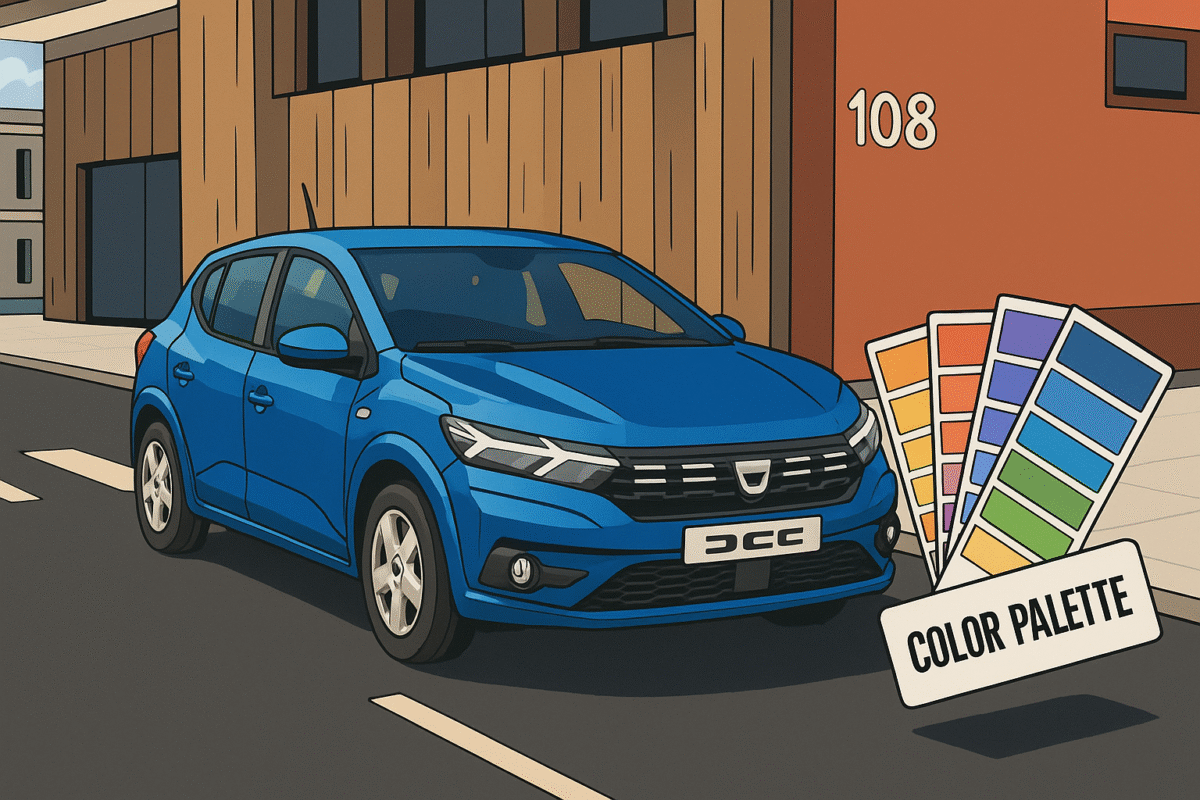 Culorile disponibile pentru Dacia Sandero Stepway în 2024 – recomandări