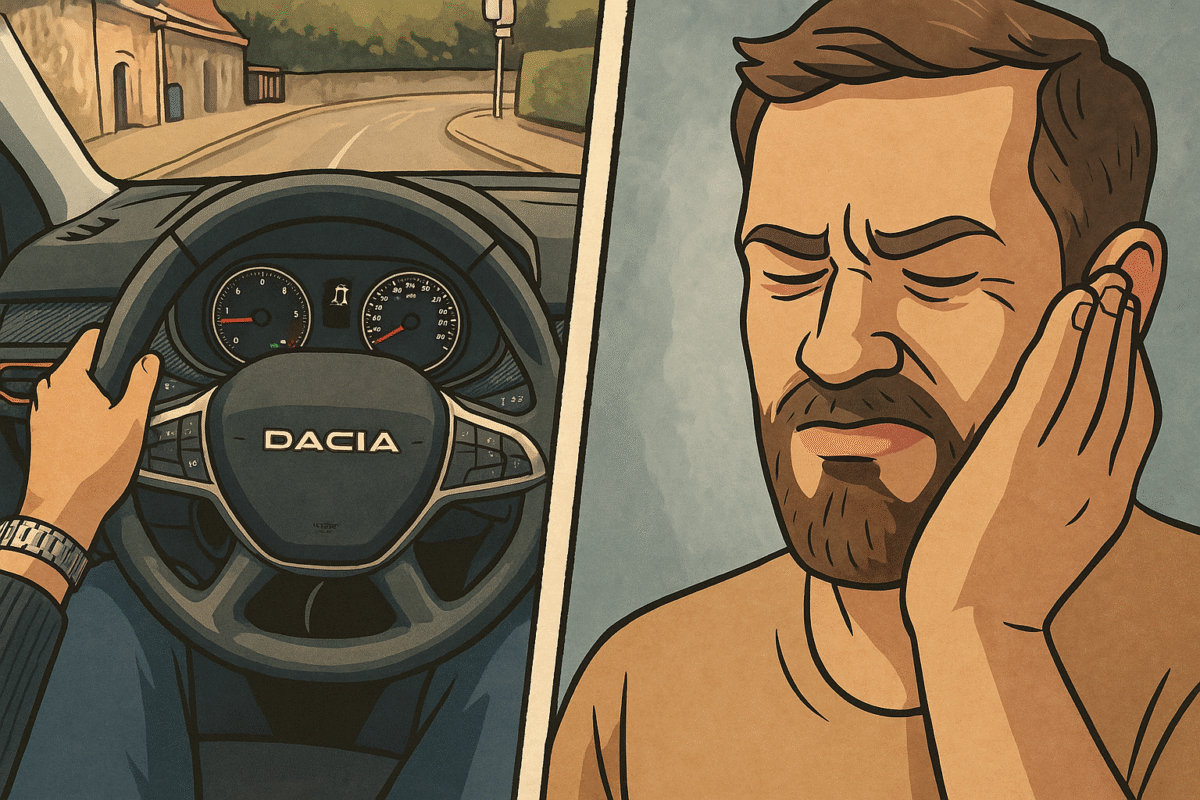 Cum e izolată fonic Dacia Sandero?