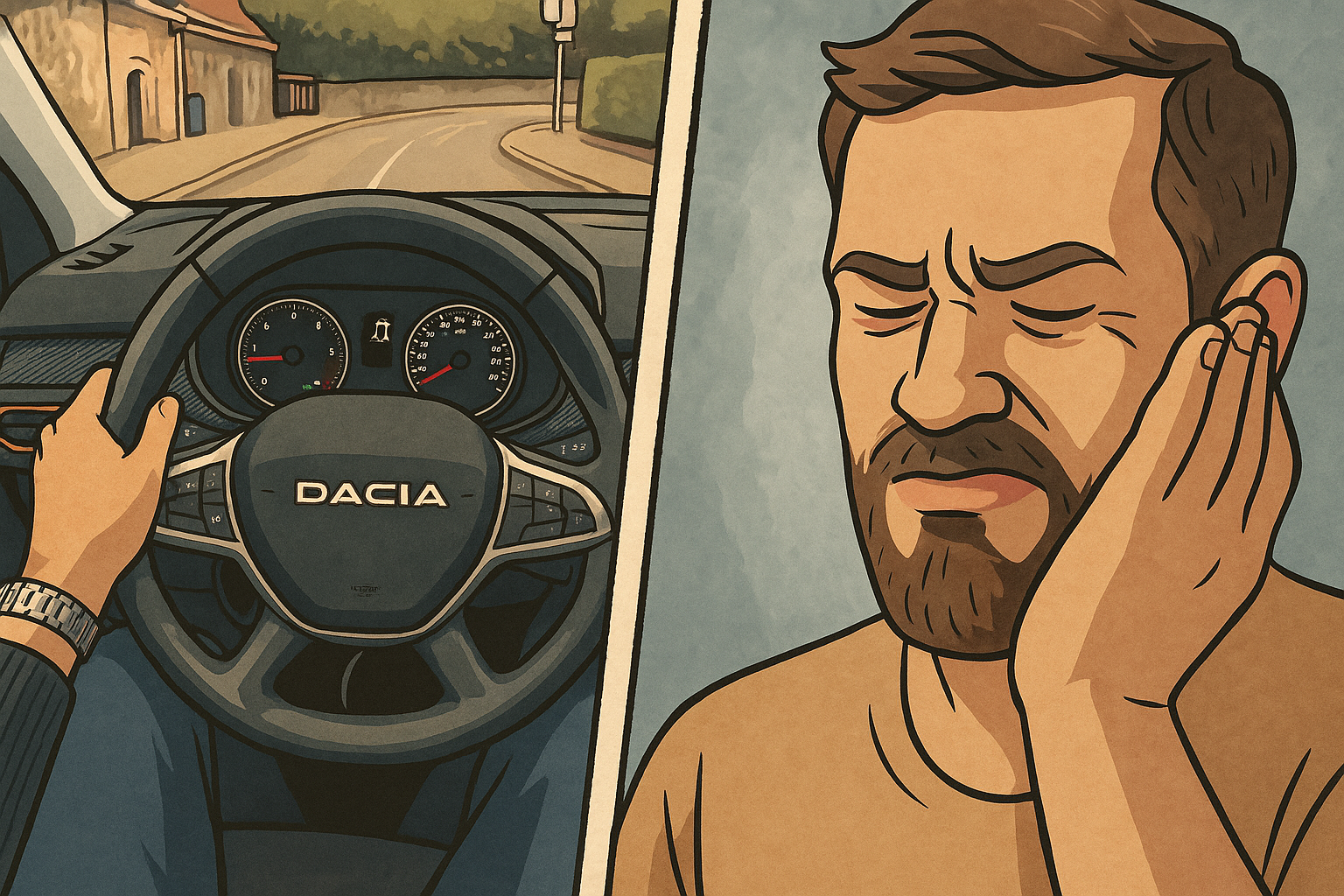 Cum e izolată fonic Dacia Sandero?