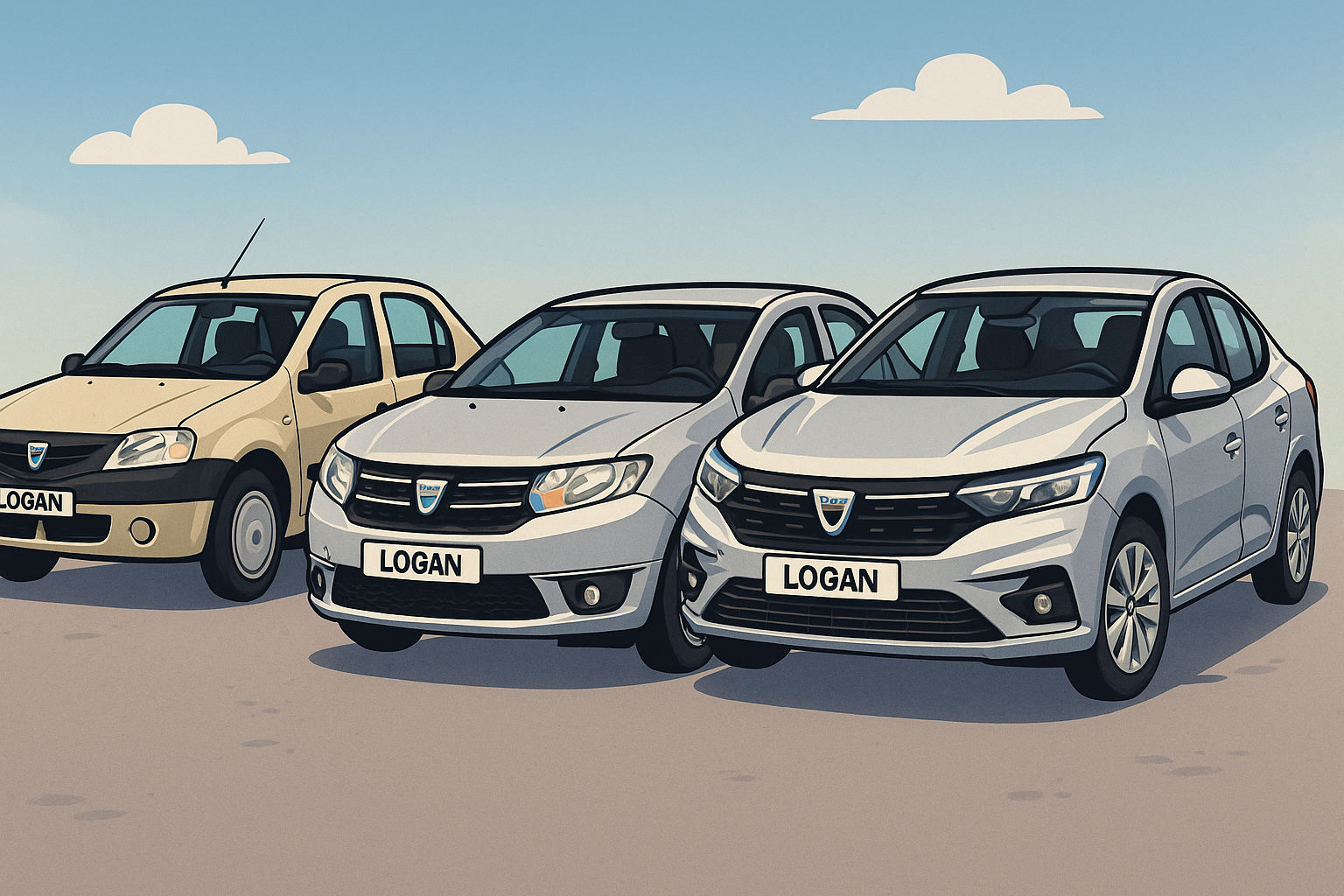 Diferențe între generațiile Dacia Logan: ce s-a schimbat?