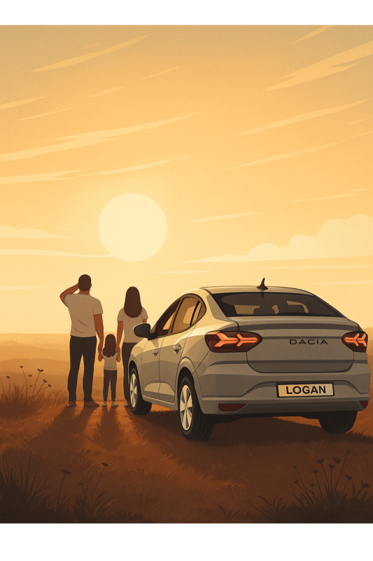 Dacia Logan pentru familii: spațiu și confort