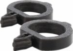 Amortizor alternativ craveDRIVE pentru clapeta de umplere a rezervorului de combustibil Dacia Duster 2 | Negru | Accesorii dedicate clapetei de umplere (Pachet de 2)