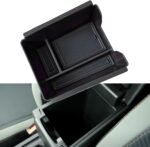 Z.MYUKI Compartiment de depozitare consolă centrală pentru Dacia Duster 3 2024-2025 2026 Accesorii Cotieră Organizator Cutie de depozitare (fără frână de mână, Negru)