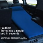 Saltea auto pentru Dacia Duster 2 2018-2023 2024 Saltele auto gonflabile pentru călătorii, camping, activități în aer liber, negru