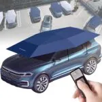 Umbrelă auto inteligentă, pliabilă, cu deschidere automată – protecție completă pentru mașină împotriva soarelui, grindinei și prafului