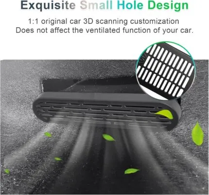 GAFAT Dacia Sandero 3/Stepway 3/Dacia Jogger 2021-2024 2025 Capac protecție grilă de aer, Protecție grilă de aer pentru aer condiționat sub scaun Sandero Stepway 3, Accesorii Sandero 3 2024