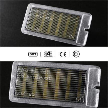 NSLUMO Lampă LED pentru portbagaj pentru Dacia Duster I II Sandero I II Logan I II Lodgy Dokker 1x Modul LED SMD Lampă portbagaj 18 LED-uri Iluminare portbagaj