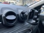 Suport auto pentru pahare CraVeDRIVE, cu ventilație rotundă | Compatibil cu Dacia Duster 2 etc. | Suport auto negru pentru ventilație