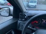 Suport auto pentru pahare CraVeDRIVE, cu ventilație rotundă | Compatibil cu Dacia Duster 2 etc. | Suport auto negru pentru ventilație