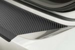 Folie de protecție prag portbagaj uProtect pentru Dacia Duster 2 (II) HM I 2018-2024 - Protecție bară, protecție zgârieturi, folie de protecție vopsea - Autoadezivă aspect carbon