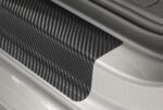 uProtect Protecție Prag Usă Auto pentru Dacia Jogger I 2022-2025 - Folie Protectoare Accesorii Usă Auto Ornamente Vopsea Folie Protectoare Negru Carbon
