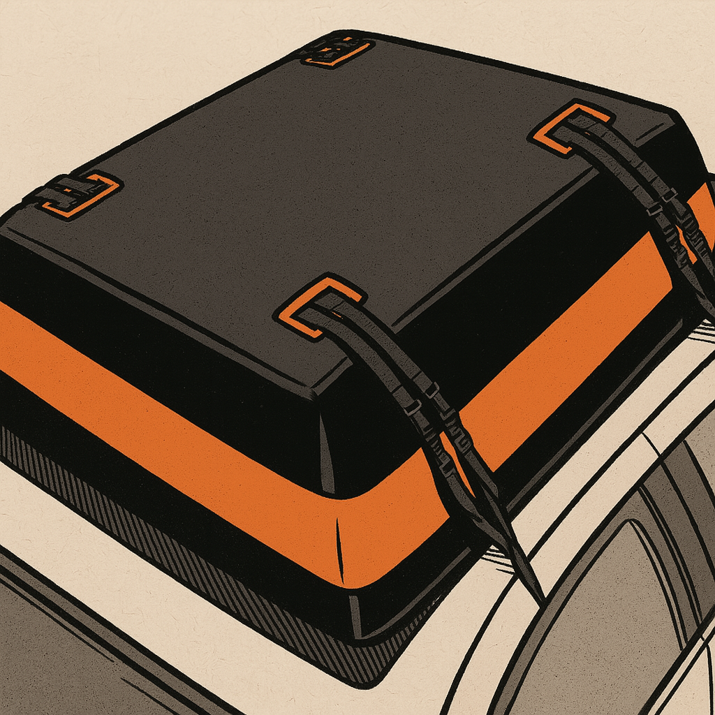 Montarea portbagajului auto de plafon fara bari transversale sau paralele