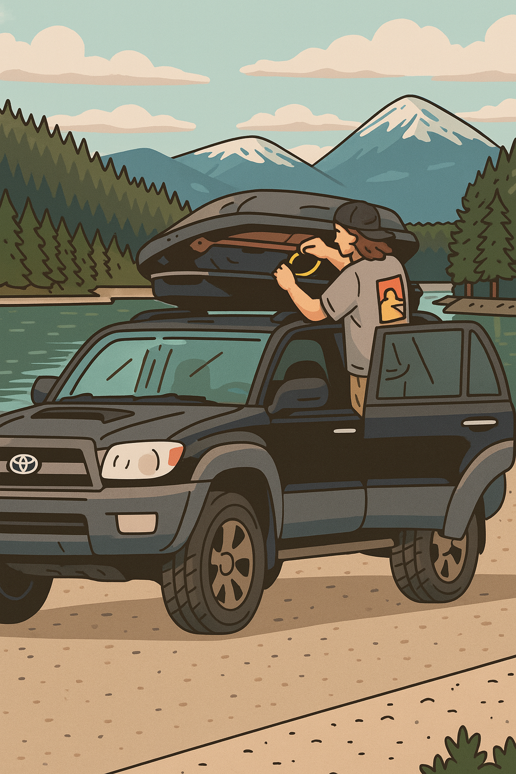 Ce înseamnă un portbagaj auto de plafon și cum funcționează?