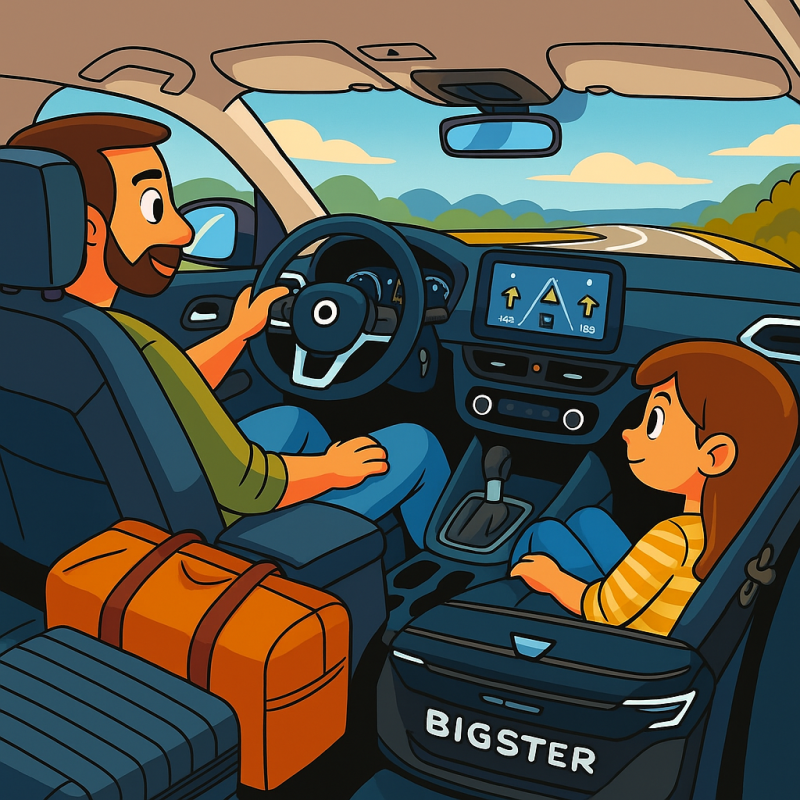 E confortabilă Dacia Bigster la drum lung?