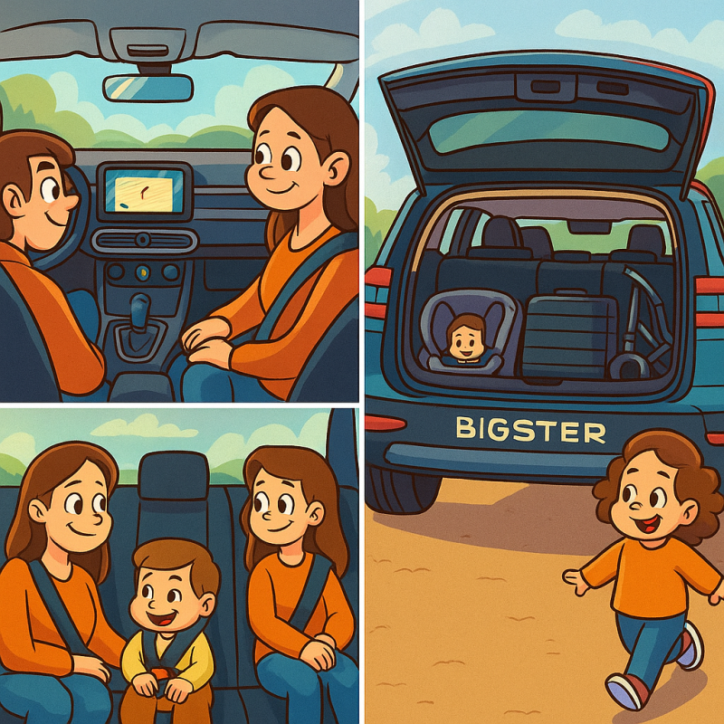 Avantaje pentru familie cu mulți membri la Dacia Bigster
