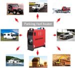 Încălzitor auxiliar diesel otmechl 12V 8KW, încălzitor diesel cu aer cu telecomandă și monitor LCD pentru mașină, camion, barcă, autobuz, autorulotă și remorcă etc.