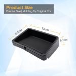 LFOTPP Compatibil cu Dacia Spring Electric EV Consolă Centrală în spatele Ecranului Tablou de Bord Rafturi Tavă Organizator, Accesorii Dacia Spring