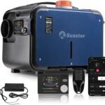 Încălzitor diesel cu aer Sunster 8kW, 12V 24V/110-240V, încălzitor auxiliar diesel 0.15-0.48L/h, încălzitor diesel cu aer Bluetooth cu telecomandă LCD și adaptor UE 110-240V Încălzitor diesel cu aer Sunster 8kW, 12V 24V/110-240V, încălzitor auxiliar diesel 0.15-0.48L/h, încălzitor diesel cu aer Bluetooth cu telecomandă LCD și adaptor UE 110-240V