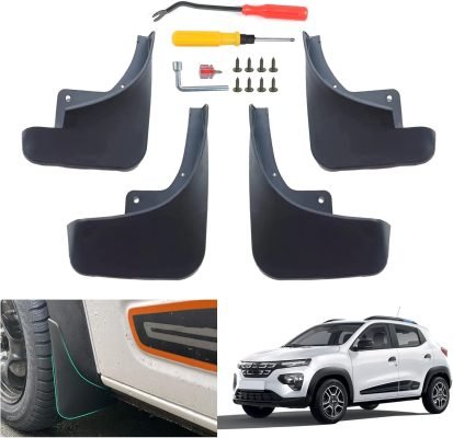 GAFAT Dacia Arc Electric/Facelift 2022 2023 2024 Apărători de noroi Apărătoare antistropi Auto Plastic ABS Accesorii Arc Dacia (Pachet de 4)