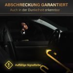 Gheară universală pentru volan HELDENWERK pentru protecție antifurt - Protecție antifurt auto cu blocare volan și blocare volan - Gheară auto ca imobilizator galben