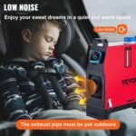 Încălzitor de parcare diesel VEVOR 12 V, încălzitor de aer diesel 8 kW, încălzitor auxiliar 0,18-0,48, încălzitor diesel cu aer, încălzitor auxiliar cu aer, mașină, rulote, bărci, camioane, rulote