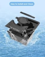 Accesorii WEIPIN pentru Daci-a Spring Electric EV 2021-2024 Organizator pentru consolă centrală en kastje Armsteun Organizator pentru consolă Tavă Suport pentru pahare Pachet de 3