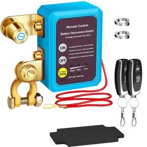 Întrerupător de curent cu telecomandă (Battery Kill Switch)