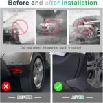 GAFAT Dacia Arc Electric/Facelift 2022 2023 2024 Apărători de noroi Apărătoare antistropi Auto Plastic ABS Accesorii Arc Dacia (Pachet de 4)