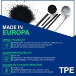 Covorașe de cauciuc 3D ELMASLINE pentru Dacia Spring 2021-2025, electrice, cu accesorii pentru margini înalte