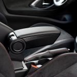 Cotieră Rati Armster 3 compatibilă cu Dacia Spring 2021-2024 [Negru, piele vegană] Cotieră centrală retrofitabilă cu compartiment de depozitare