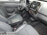 Cotieră RATI ARMSTER 2 compatibilă cu Dacia Spring 2021-2024 [Gri, piele vegană] Cotieră centrală retrofitabilă cu compartiment de depozitare